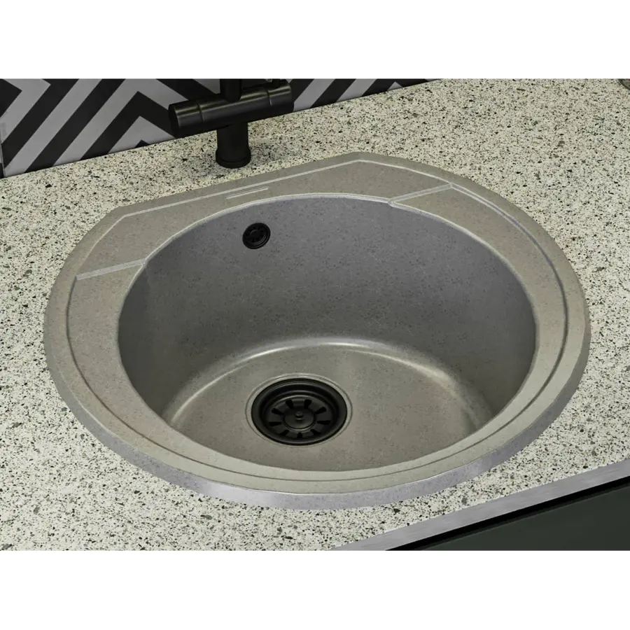 Кухонна мийка TULUZA gray Miraggio