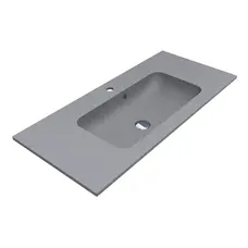 Умивальник DELLA 1000 MIRASTONE GRAY Miraggio