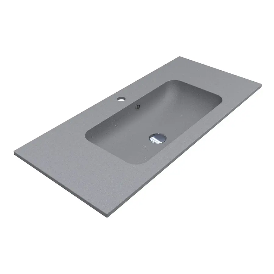 Умивальник DELLA 1000 MIRASTONE GRAY Miraggio