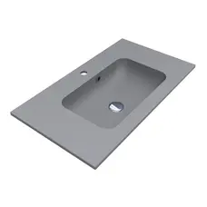 Умивальник DELLA 800 MIRASTONE GRAY Miraggio