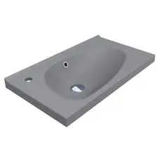 Умивальник TITANIA MIRASTONE GRAY Miraggio