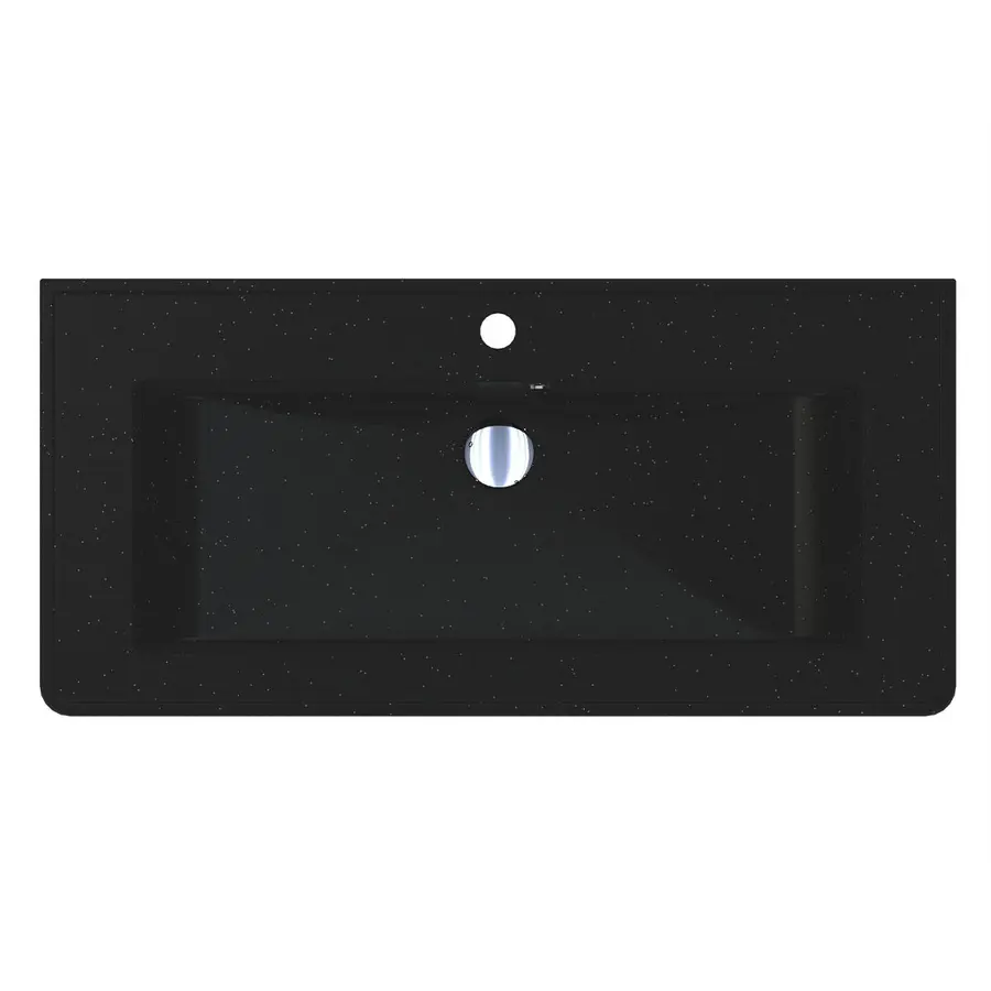 Умивальник TRES MIRASTONE BLACK Miraggio