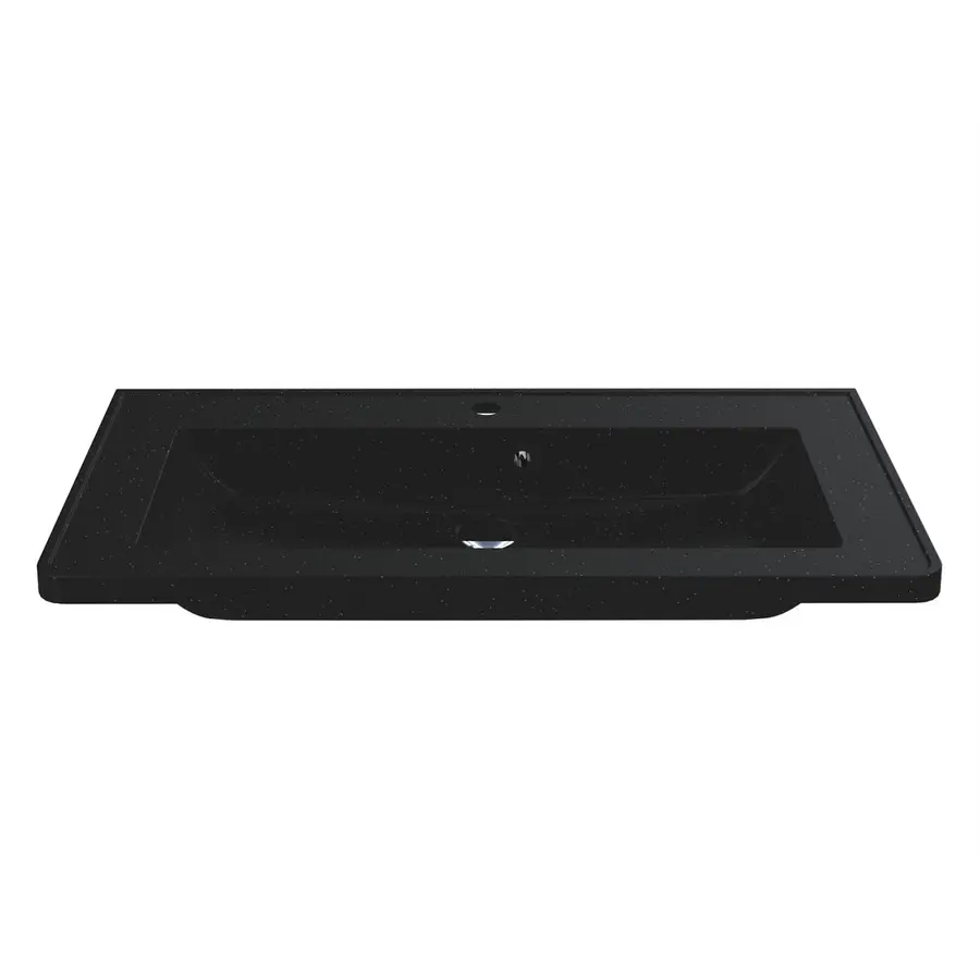 Умивальник TRES MIRASTONE BLACK Miraggio