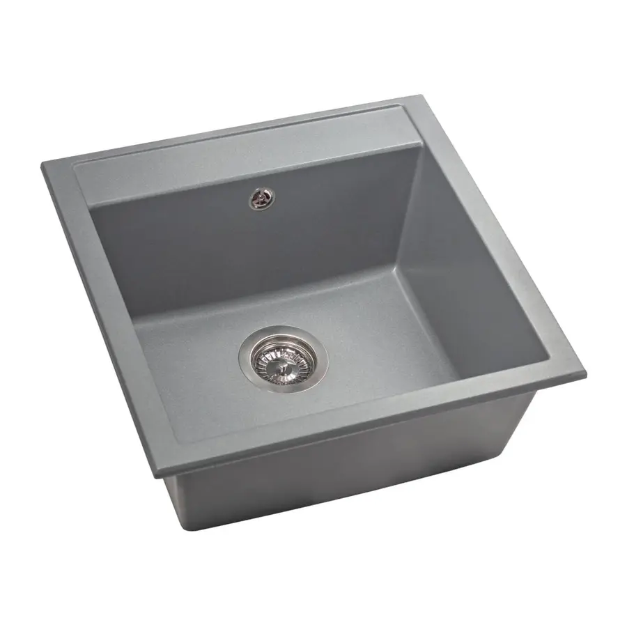 Кухонна мийка BODRUM 510 gray Miraggio