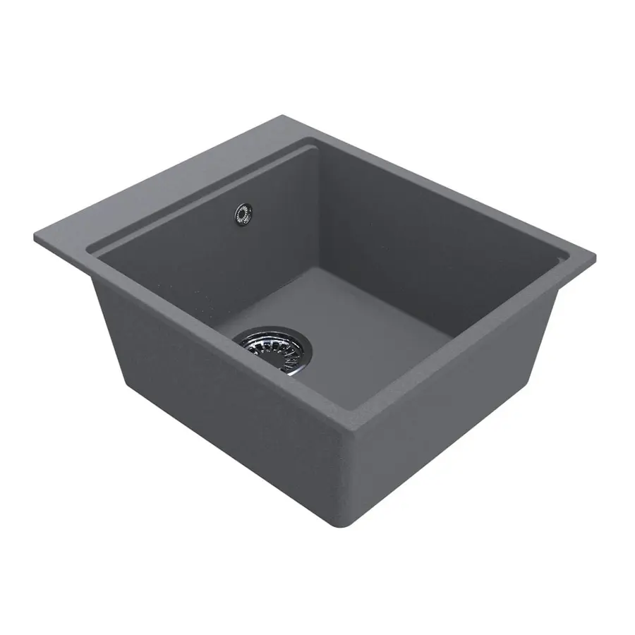 Кухонна мийка LAGOON 420 gray Miraggio