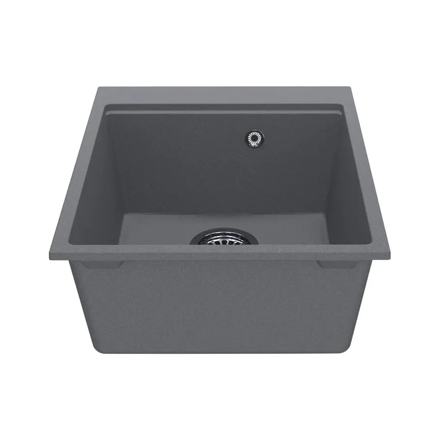 Кухонна мийка LAGOON 420 gray Miraggio