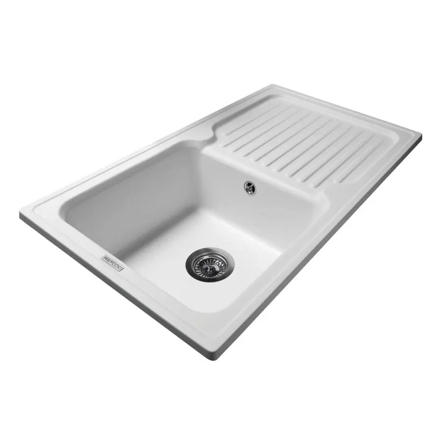 Кухонна мийка ORLEAN white Miraggio