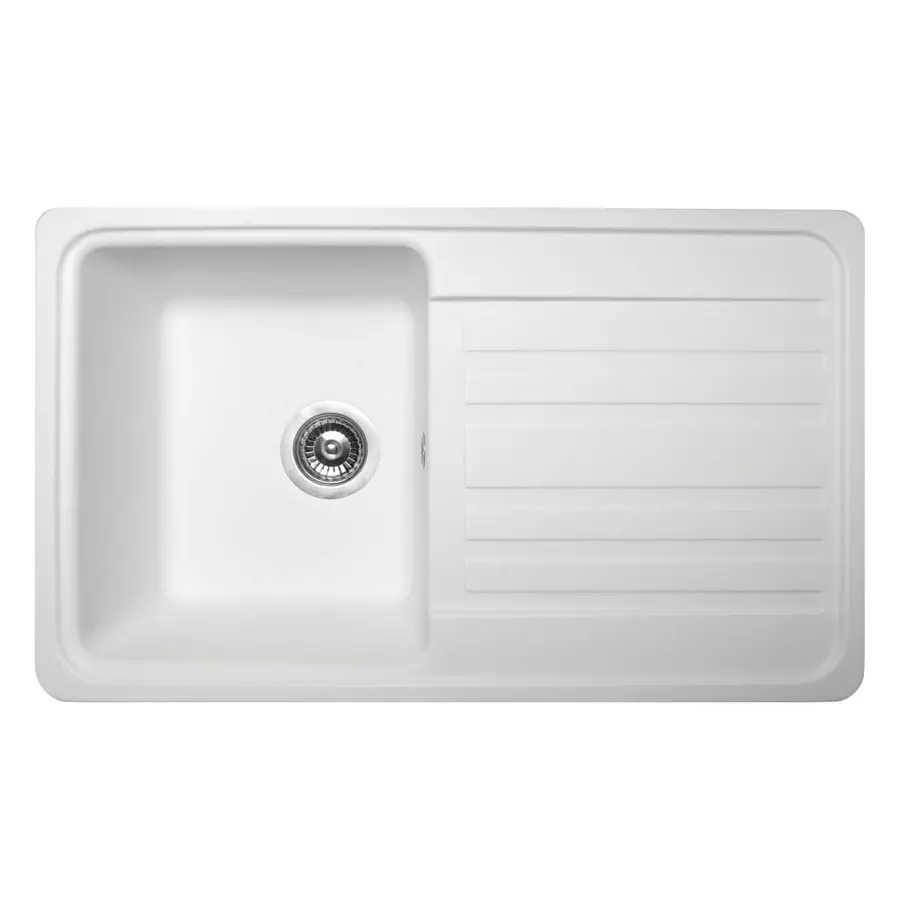 Кухонна мийка VERSAL white Miraggio