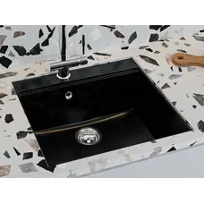 Кухонна мийка LAGOON 540 black Miraggio