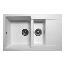 Кухонна мийка LAPAS white Miraggio