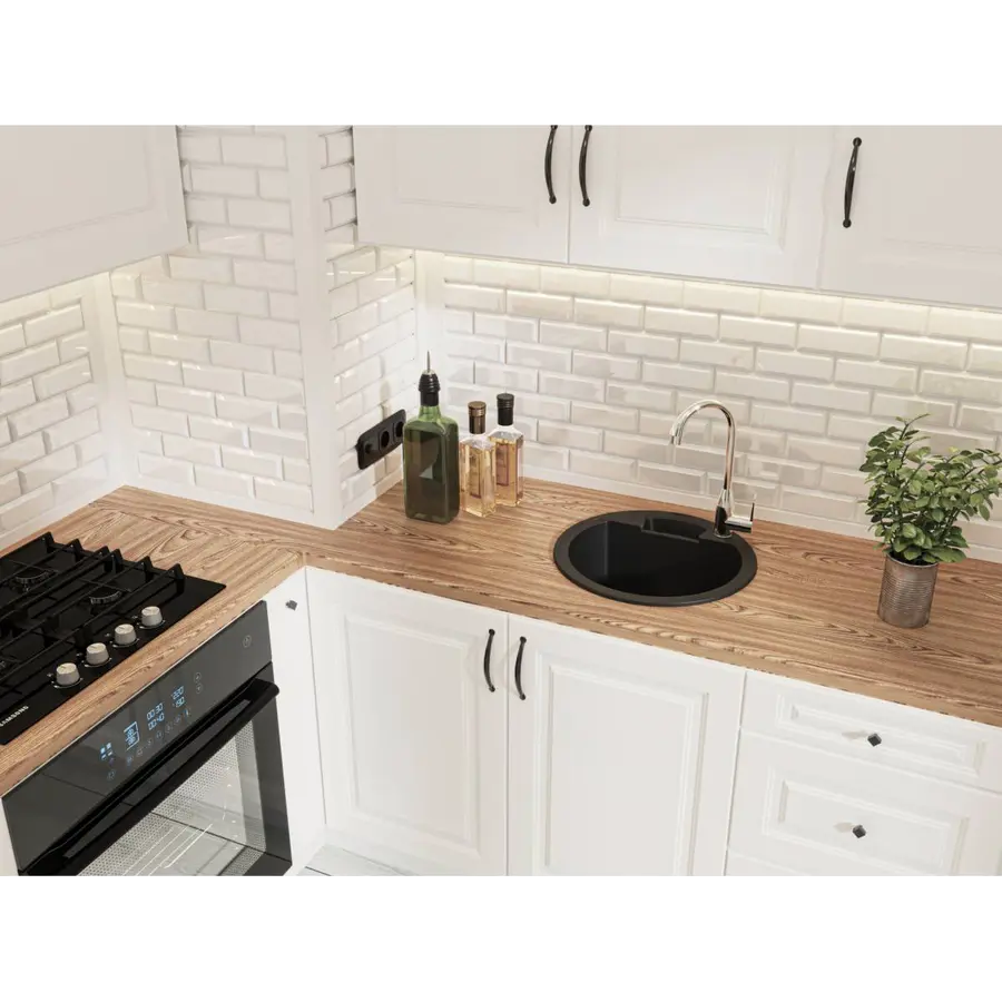 Кухонна мийка VALENCIA black Miraggio