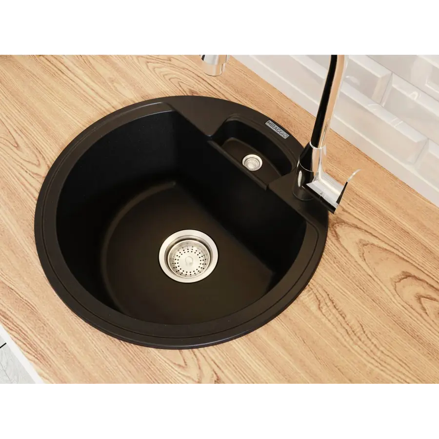 Кухонна мийка VALENCIA black Miraggio