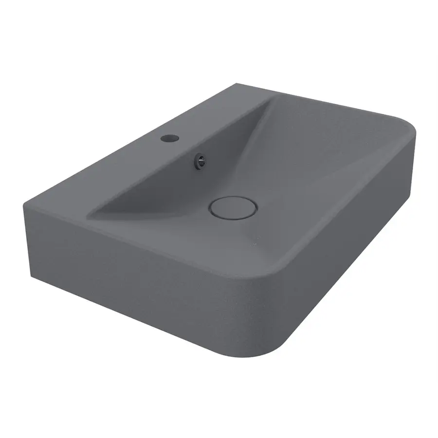 Умивальник CHAMONIX MIRASTONE GRAY Miraggio