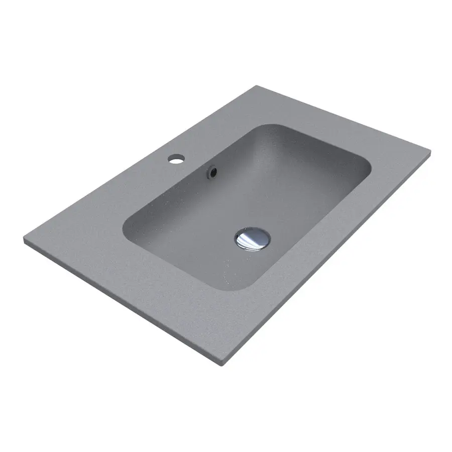 Умивальник DELLA 700 MIRASTONE GRAY Miraggio