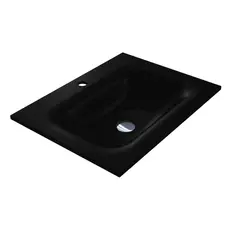 Умивальник JESSEL 600 MIRASTONE BLACK Miraggio