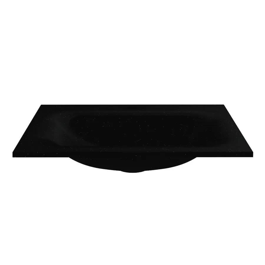 Умивальник JESSEL 600 MIRASTONE BLACK Miraggio