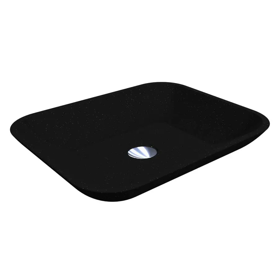 Умивальник MARTEEN MIRASTONE BLACK Miraggio