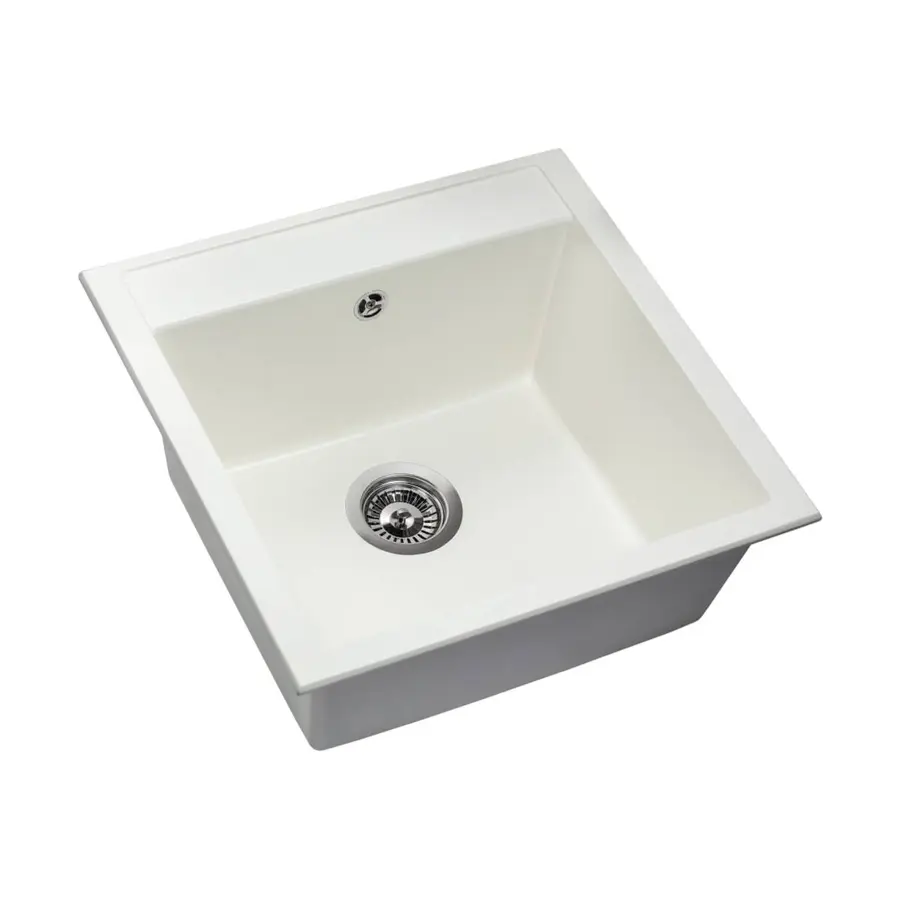 Кухонна мийка BODRUM 510 white Miraggio