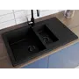 Кухонна мийка LAPAS black Miraggio