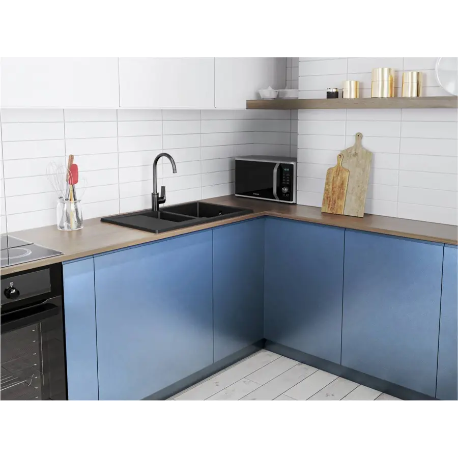 Кухонна мийка LAPAS black Miraggio