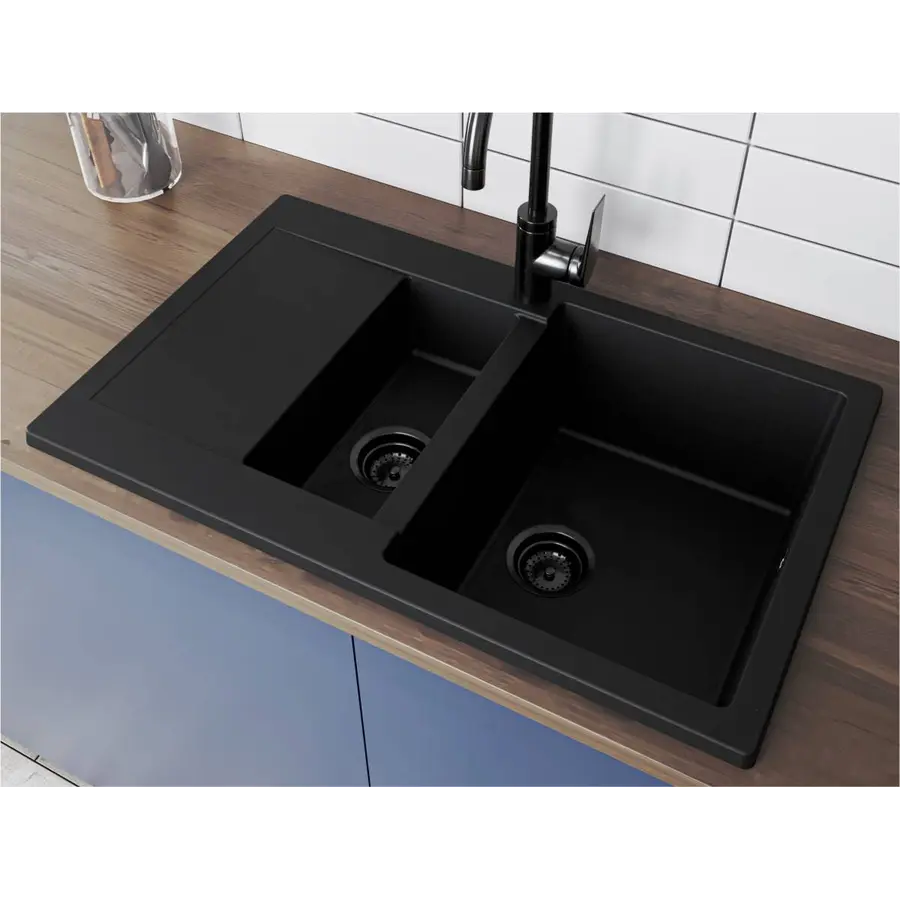 Кухонна мийка LAPAS black Miraggio