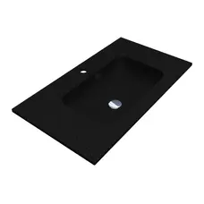 Умивальник DELLA 800 MIRASTONE BLACK Miraggio