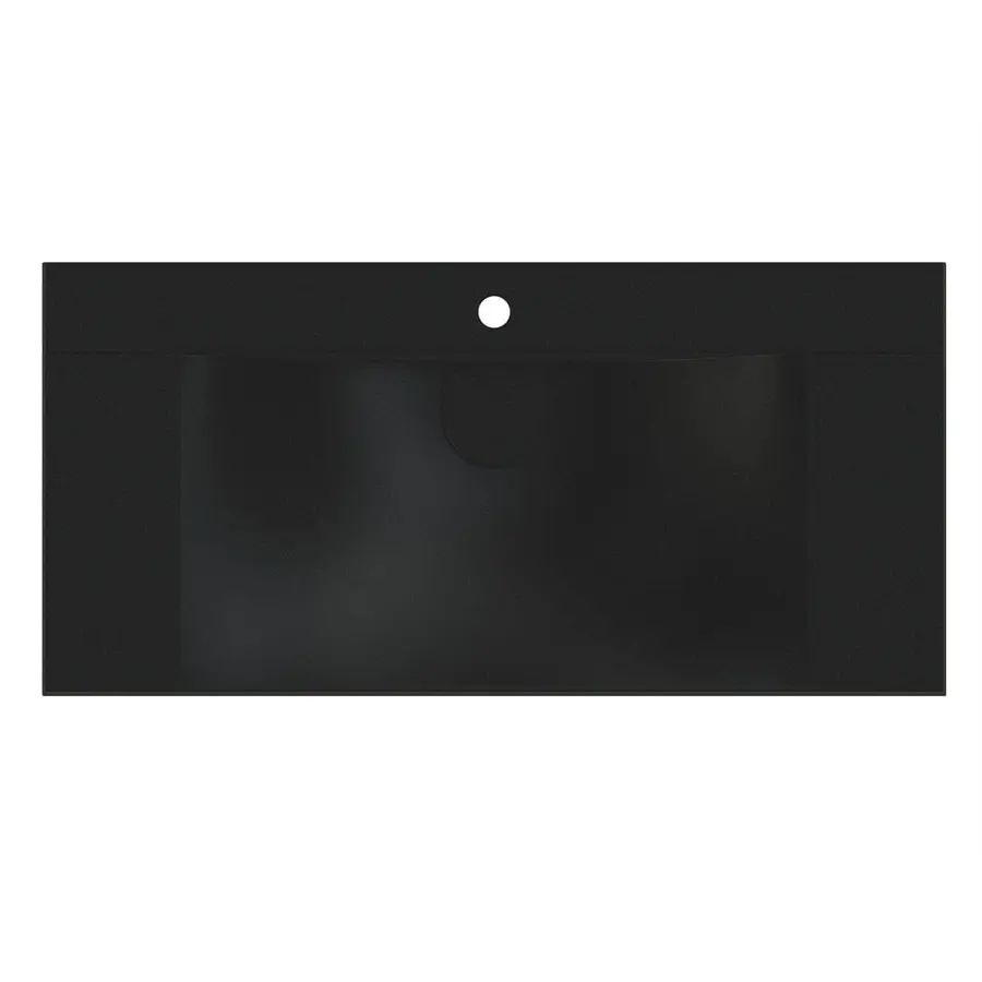 Умивальник FLY 1000 MIRASTONE BLACK Miraggio