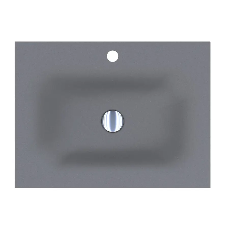 Умивальник JESSEL 600 MIRASTONE GRAY Miraggio