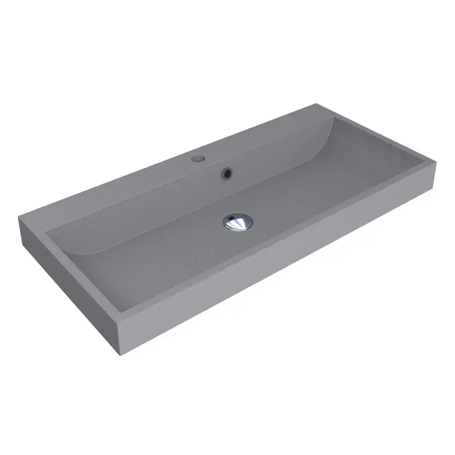 Умивальник VARNA 900 MIRASTONE GRAY Miraggio