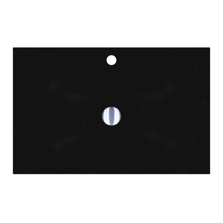 Умивальник JESSEL 700 MIRASTONE BLACK Miraggio