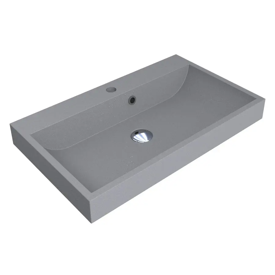 Умивальник VARNA 700 MIRASTONE GRAY Miraggio