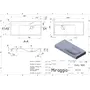 Умивальник VIOLA 1000 R Miraggio