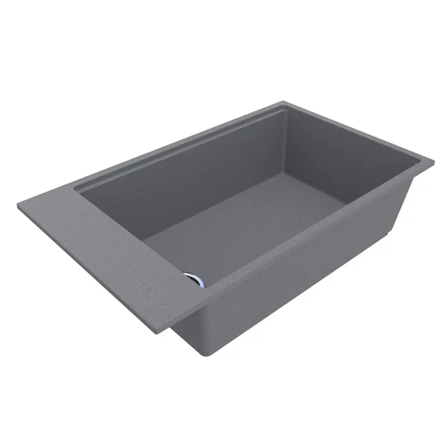 Кухонна мийка LAGOON 760 gray Miraggio