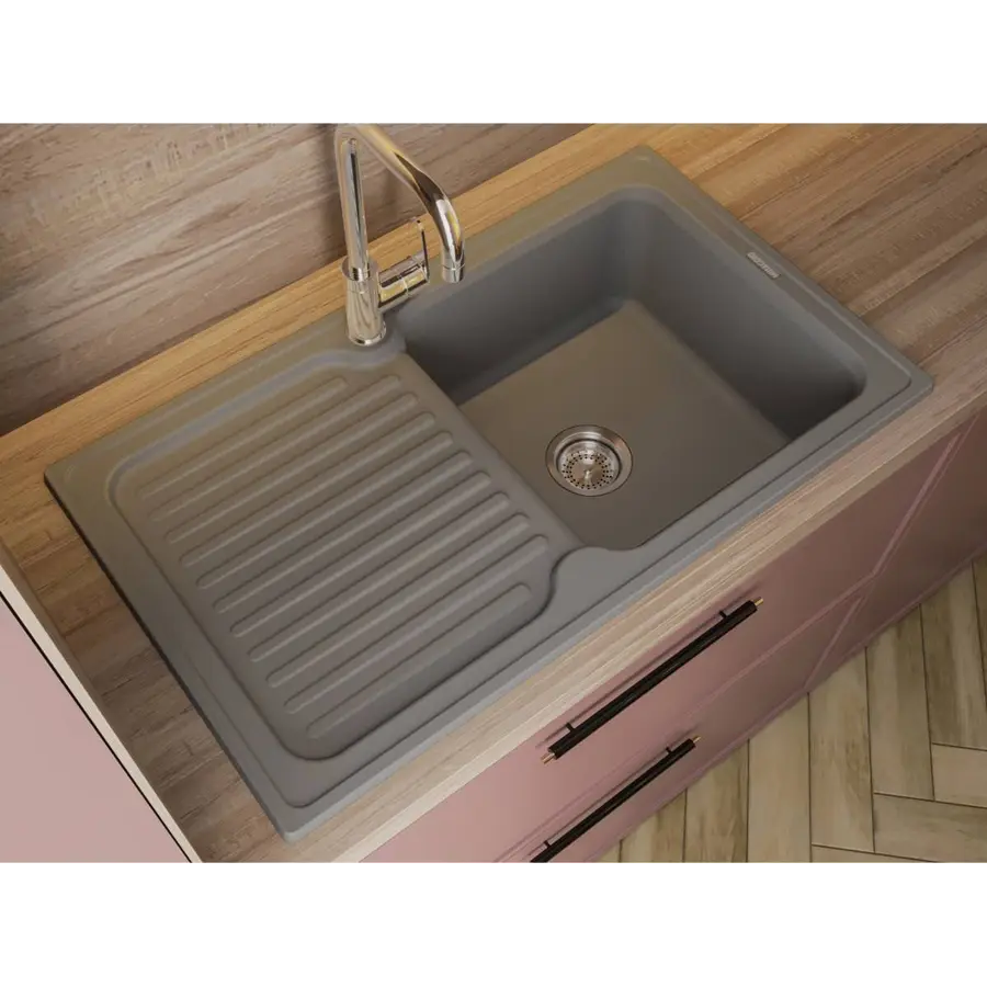 Кухонна мийка ORLEAN gray Miraggio