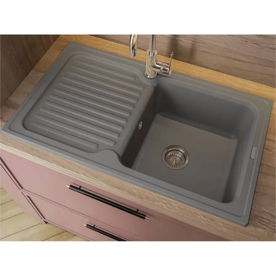 Кухонна мийка ORLEAN gray Miraggio