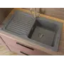 Кухонна мийка ORLEAN gray Miraggio