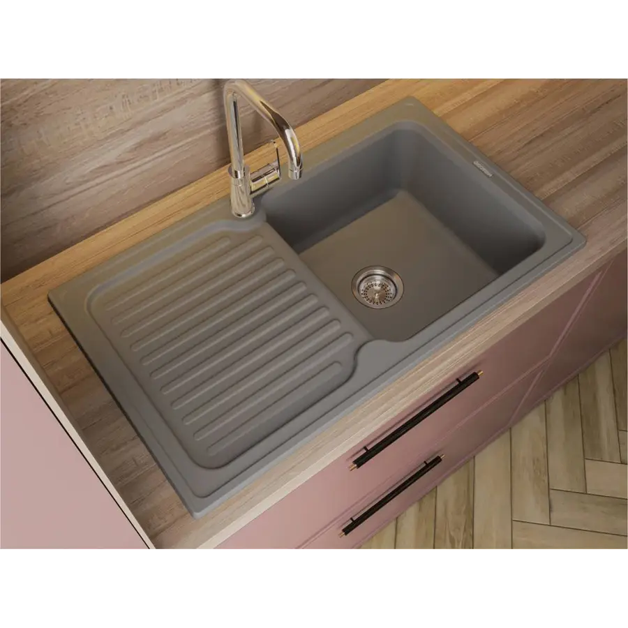 Кухонна мийка ORLEAN gray Miraggio
