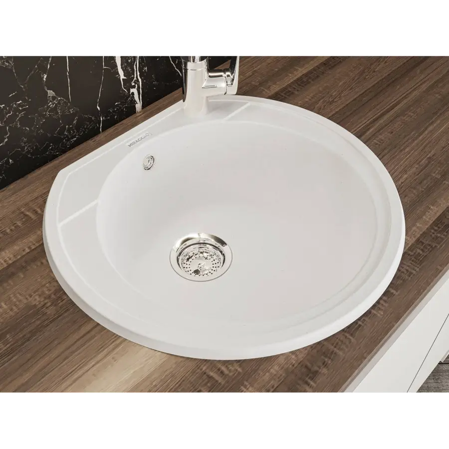 Кухонна мийка TULUZA white Miraggio