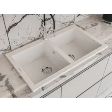 Кухонна мийка WESTEROS white Miraggio