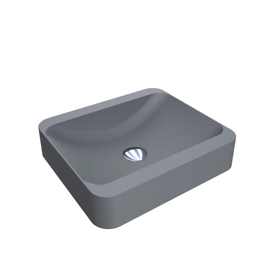 Умивальник GENEVA MIRASTONE GRAY Miraggio