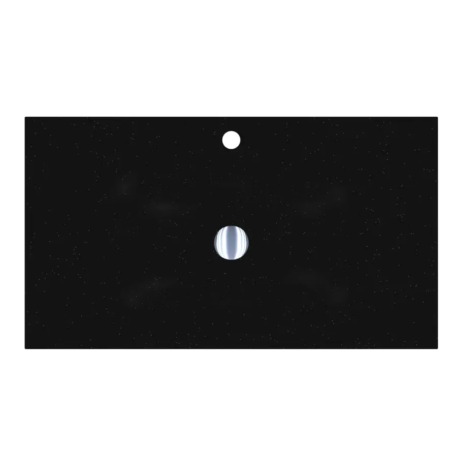 Умивальник JESSEL 800 MIRASTONE BLACK Miraggio