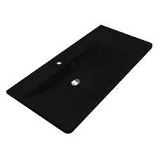 Умивальник SACRAMENTO MIRASTONE BLACK Miraggio