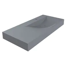 Умивальник VIOLA 1000 R MIRASTONE GRAY Miraggio