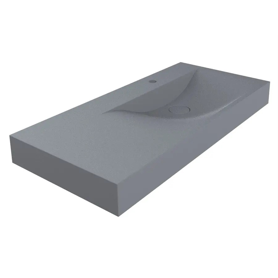 Умивальник VIOLA 1000 R MIRASTONE GRAY Miraggio