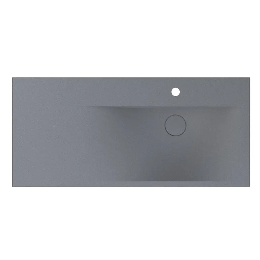 Умивальник VIOLA 1000 R MIRASTONE GRAY Miraggio