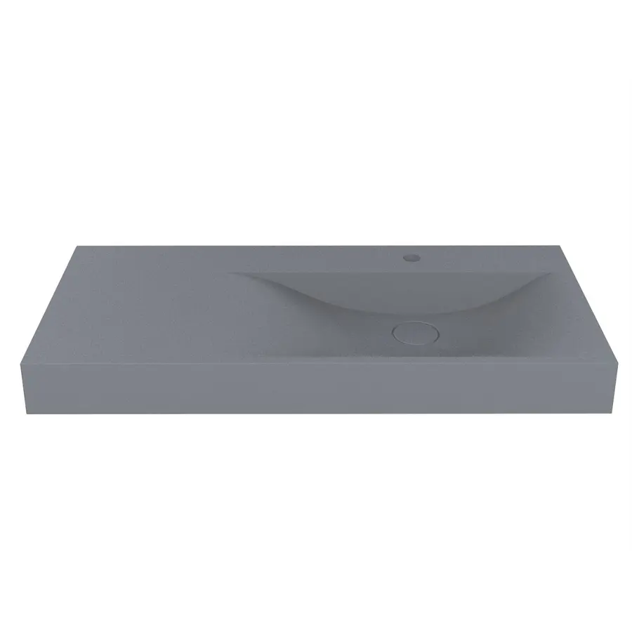 Умивальник VIOLA 1000 R MIRASTONE GRAY Miraggio