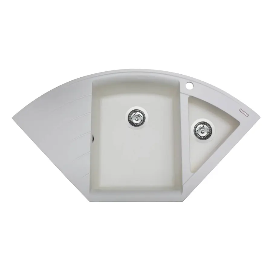 Кухонна мийка EUROPE white Miraggio