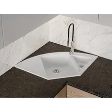 Кухонна мийка EUROPE white Miraggio