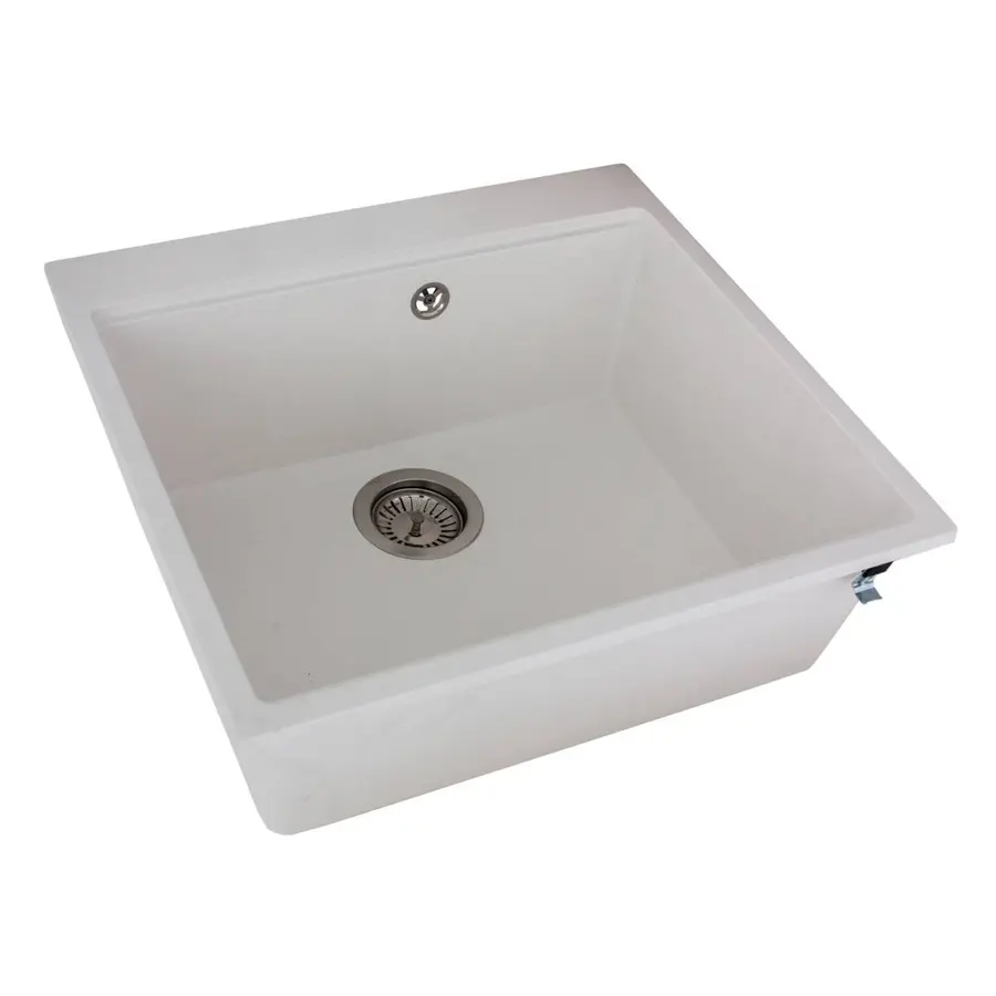 Кухонна мийка LAGOON 540 white Miraggio