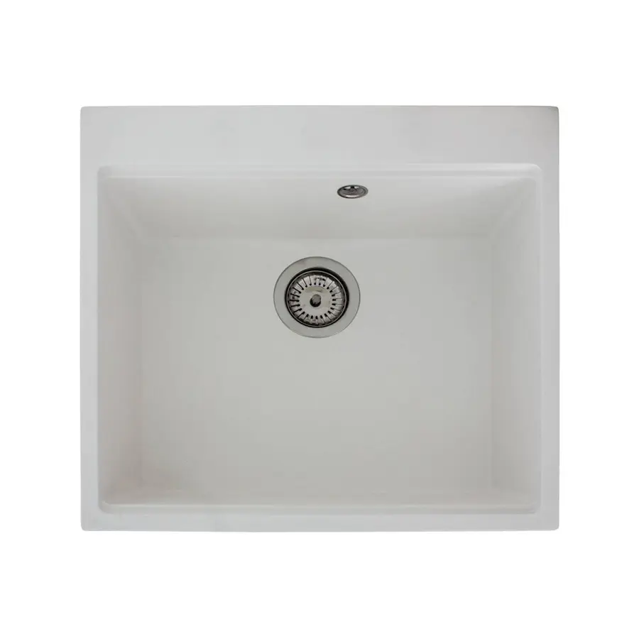 Кухонна мийка LAGOON 540 white Miraggio